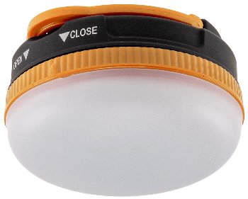 Mini Campingleuchte mit Batteriebetrieb, ØxH 7x4cm, IP44