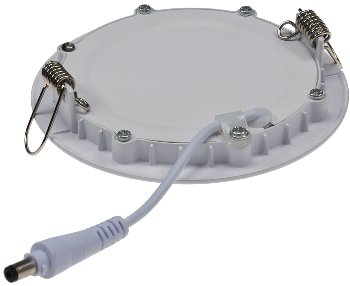 LED Licht-Panel "QCP-12R", Ø 12cm, 230V, 6W, 503 Lumen, 2900K / warmweiß
