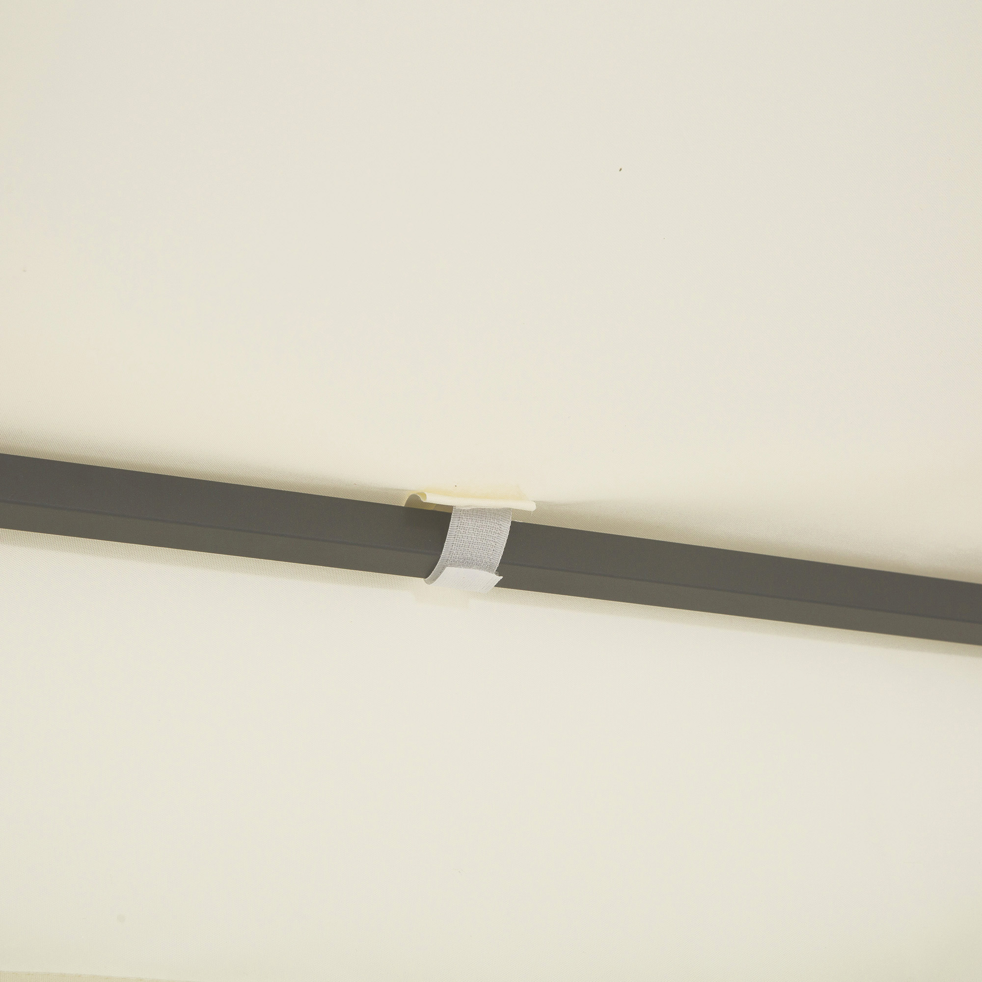 Ersatzdach für Metallpavillon 3x4m wasserabweisend Pavillondach mit Doppeldach, Ersatzbezug für Gartenpavillon Partyzelt Gartenzelt Polyester Cremeweiß