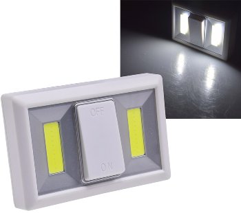 LED Klebeleuchte "CTK2 COB", Batteriebetrieb, 240lm, 6000k, Magnet