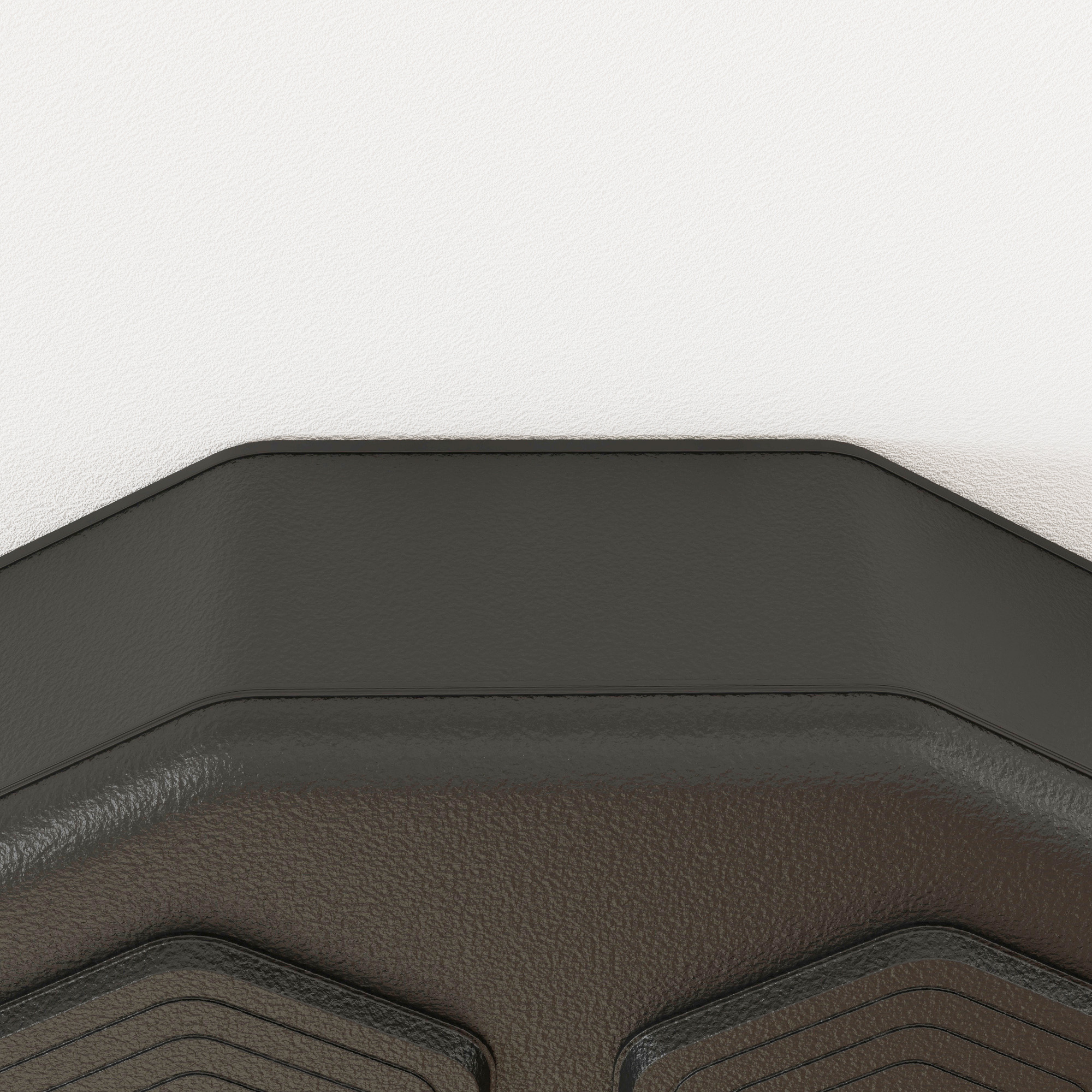 Boxtrainer mit Musikfunktion, Bluetooth, leuchtende Punkte, Wandaufhängung, Kunstleder, Schwarz