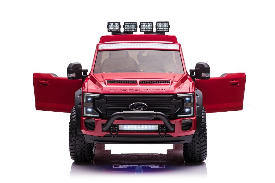 Kinderfahrzeug Ford Super Duty - rot
