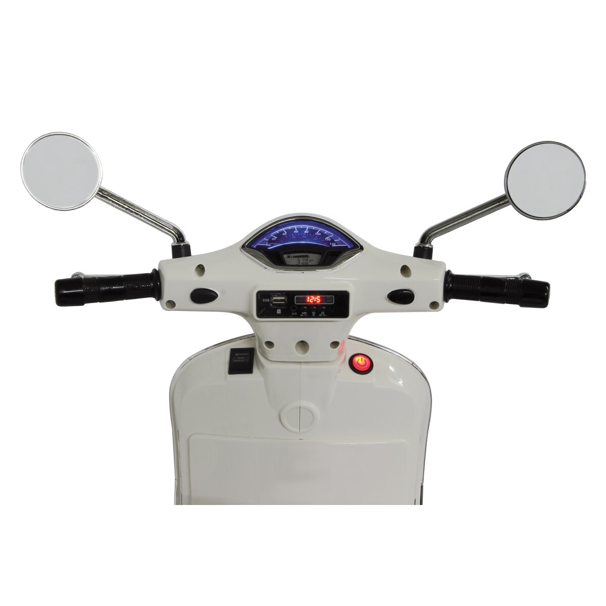 Kinderfahrzeug Vespa GTS 125 weiss Li-Power 12.6