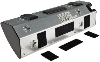 4-fach Steckdosenblock Edelstahl, 90° für Eck- &  Aufbaumontage