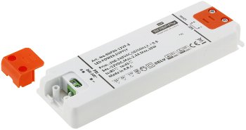 LED-Trafo "CT-SL30" SlimLine 0,5-30W, Ein 198-264V, Aus 12V= Konstantspannung