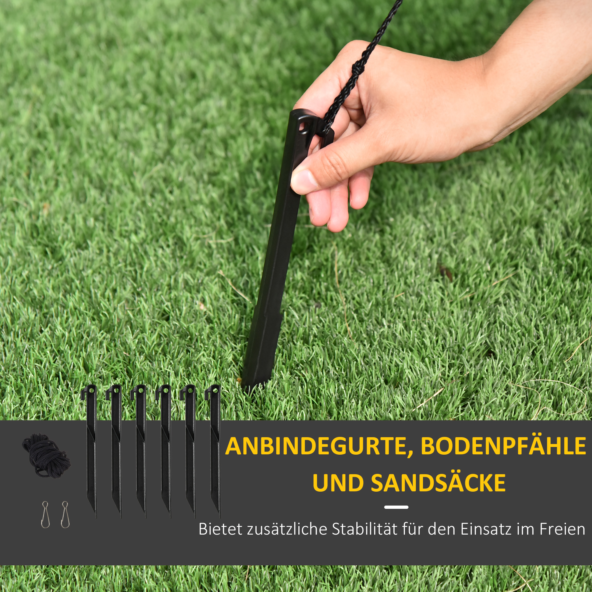 Aufblasbarer Weihnachtsmann mit Schlitten, 6 LED-Lichter, wasserdicht, 240 x 57 x 112 cm