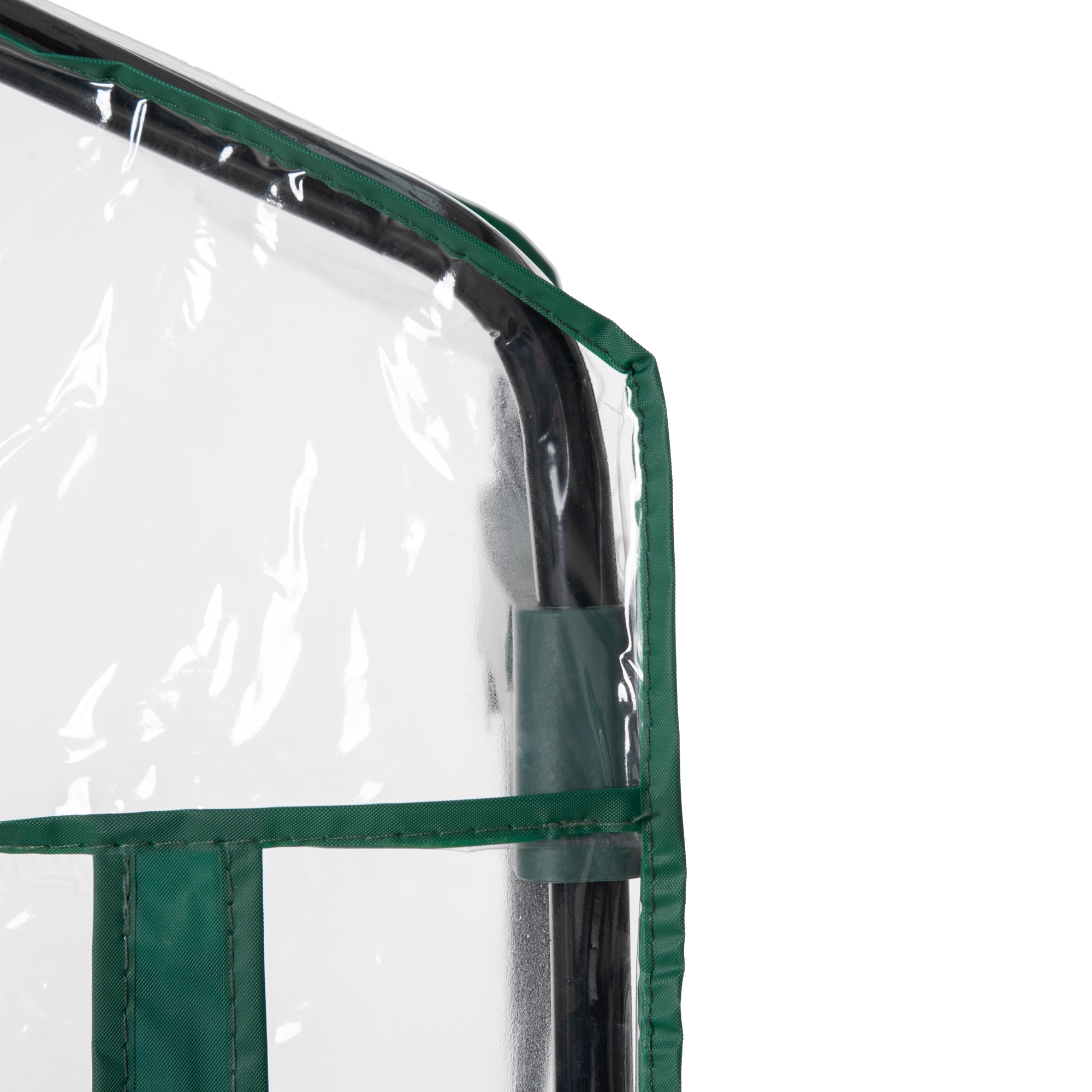 Folien-Gewächshaus, Treibhaus, Mini-Gewächshaus, Pflanzenhaus, Frühbeet, 4 Regalfächer, 70 x 50 x 160 cm, Transparent