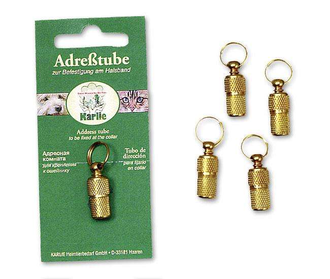 Karlie Adresstube - Goldfarben - Groß Karlie Adresstube - Goldfarben - Groß
