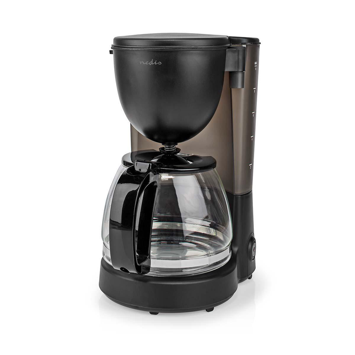 Kaffeemaschine | Filter Kaffee | 1.25 l | 10 Tassen | Warmhalten | schwarz Kaffeemaschine | Filter Kaffee | 1.25 l | 10 Tassen | Warmhalten | schwarz