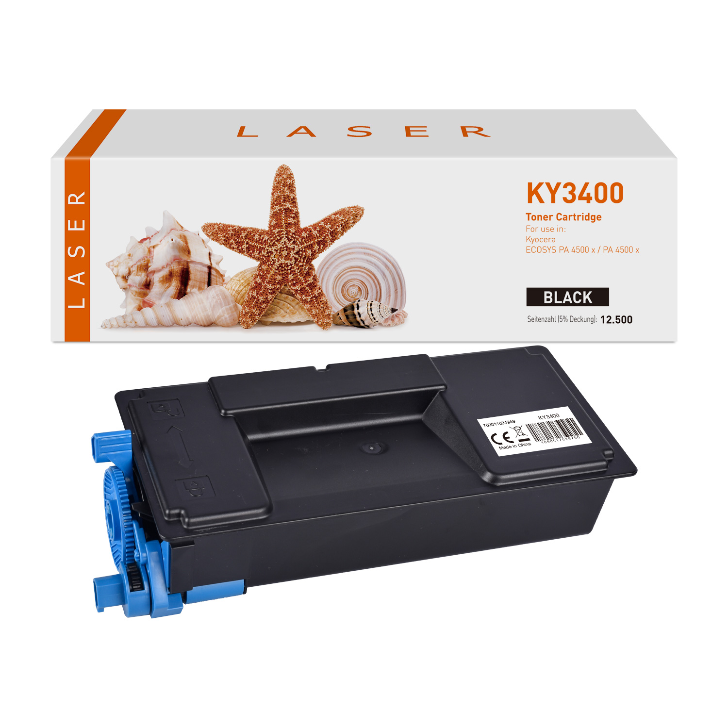 TK3400 alternativ Toner schwarz für Kyocera  / TK3400 / 12.500 Seiten