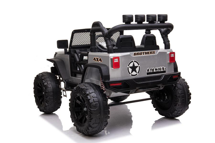 Kinderfahrzeug Offroad silver - lackiert