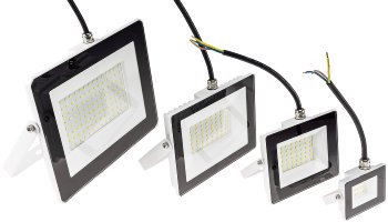 LED-Fluter "CTF-SLW 98", IP65, 100W, 7670lm, 4000K neutralweiß