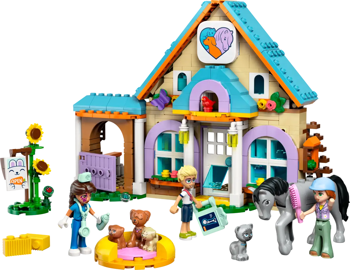 LEGO® 42651 - Friends Tierarztpraxis für Pferde und Haustiere (428 Teile)