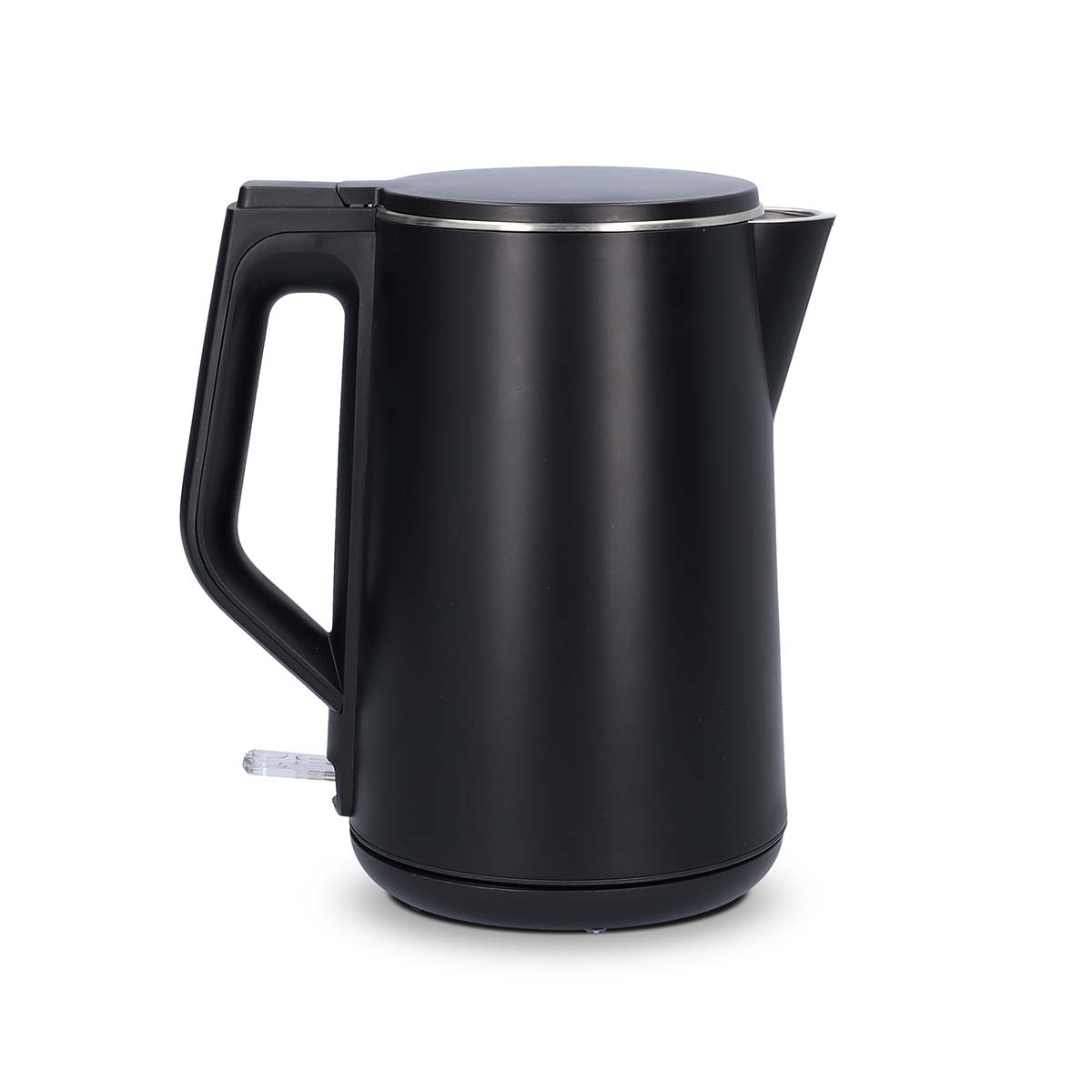 Wasserkocher | 1.5 l | Plastik | schwarz | Um 360 Grad drehbar | Verdecktes Heizelement | Strix Controller | Boil-dry protection