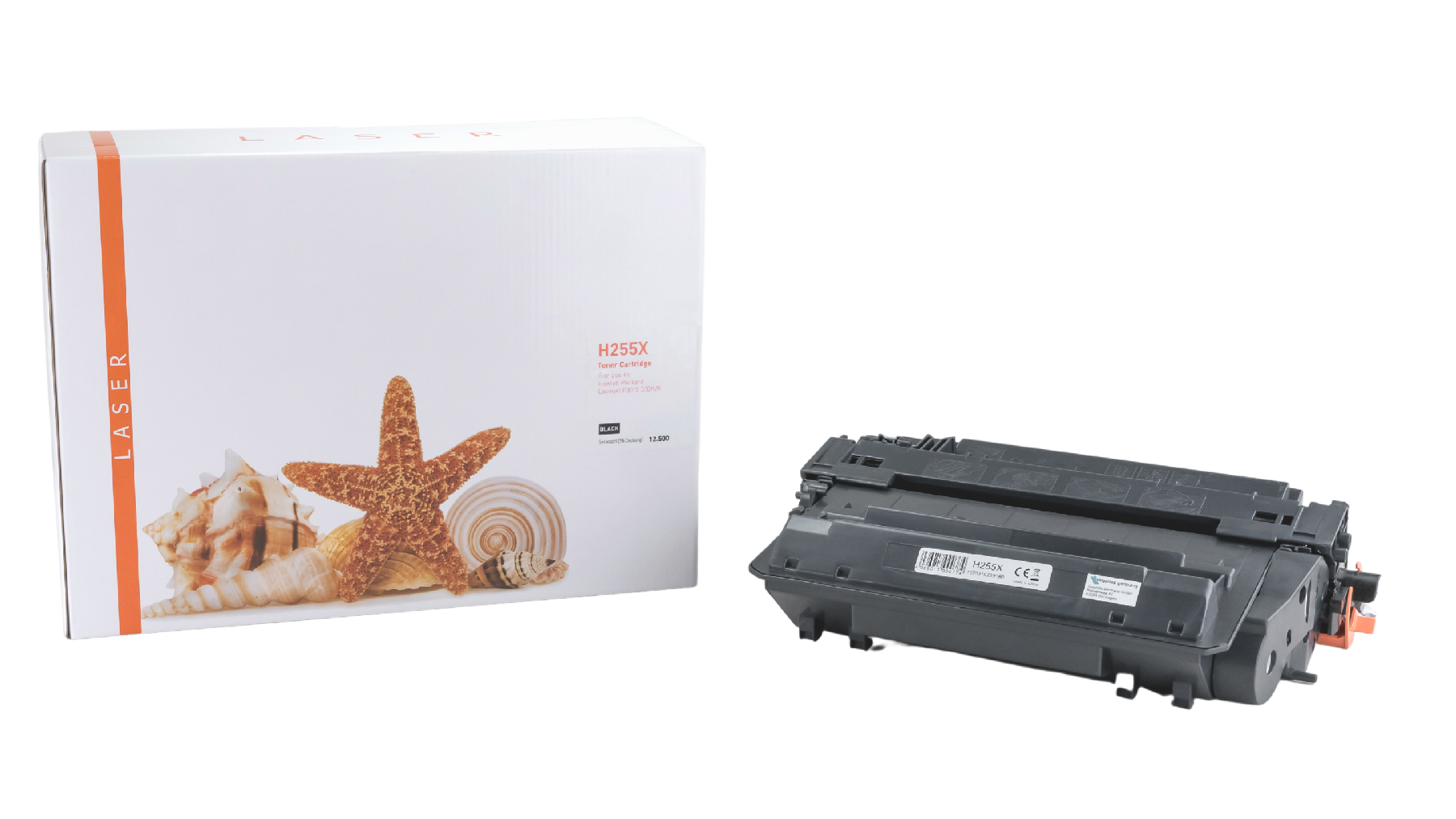 CE255X alternativ Toner schwarz für HP / CE255X / 12.500 Seiten