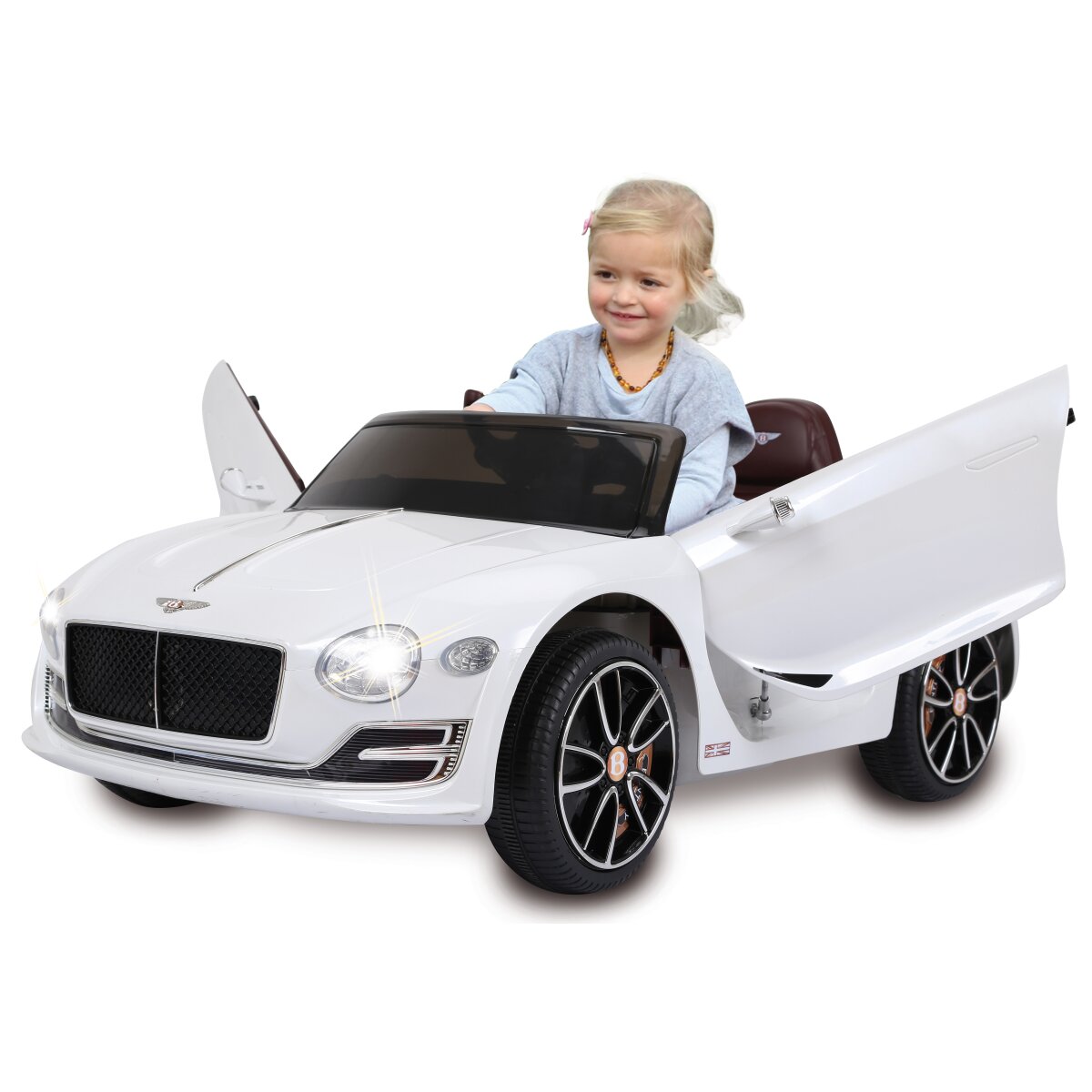 Kinderfahrzeug Bentley EXP12 weiss
