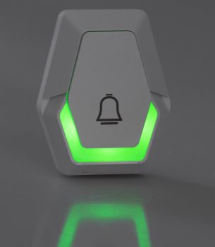 Funk-Klingeltaster "Pilota Porta", Batteriebetrieb, IP55