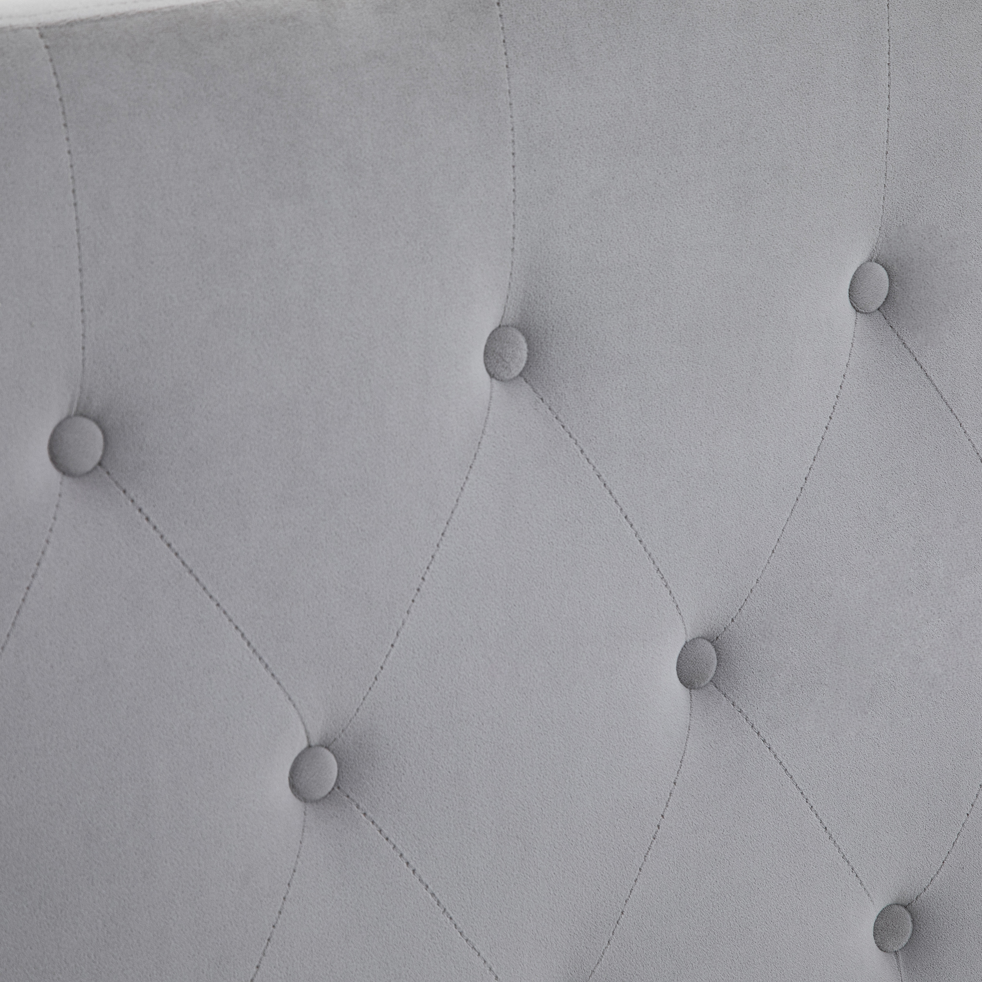 Kopfteil für Bett Polsterkopfteil Bett Kopf Rückenlehne Bettkopfteil in grau Pappel Samt Stoff 185 x 8 x 134 cm