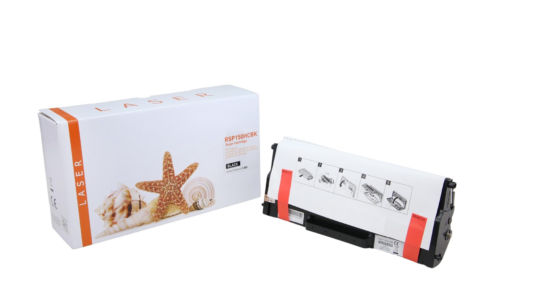 SP150HCschwarz alternativ Toner schwarz für Ricoh / 408010 / 1.500 Seiten