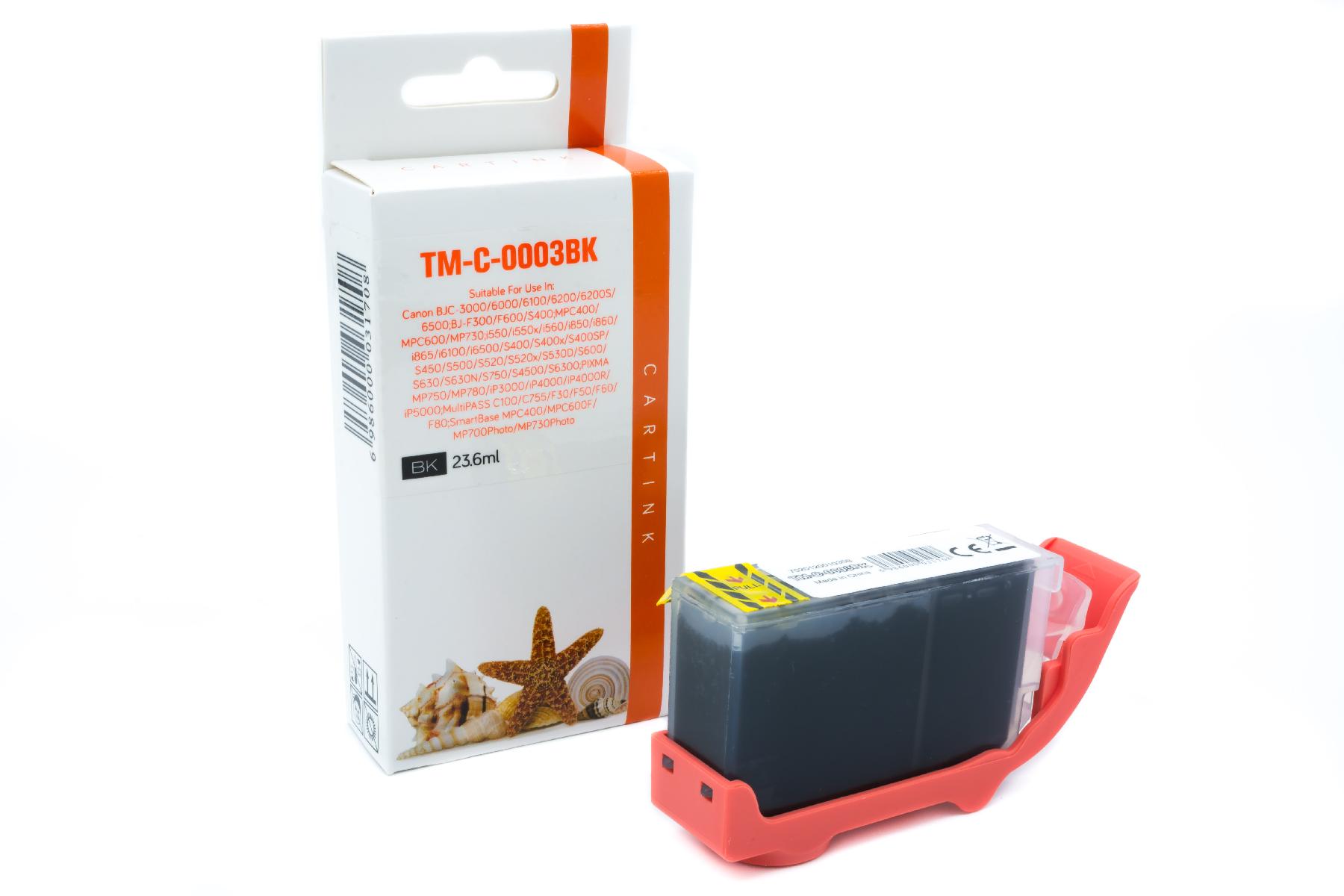 BCI3/PGI5BK alternativ Seestern Tinte black für / 4479A002 / 23,6ml / ohne Chip