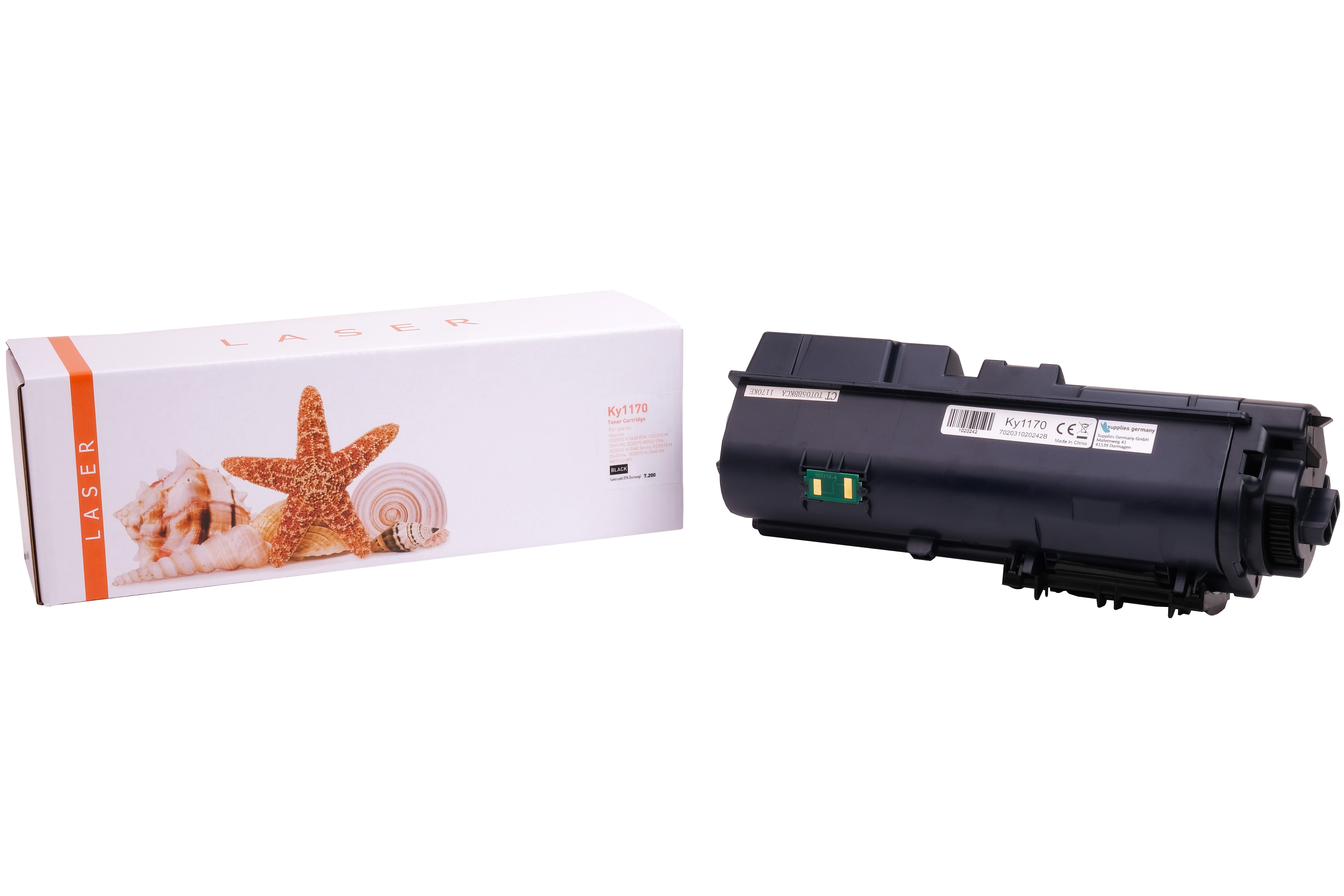 TK1170 alternativ Toner schwarz für Kyocera / TK1170 / 7.200 Seiten