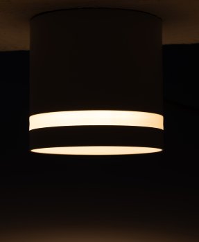 Deckenleuchte "DS-53" Aufbau, für GX53 Leuchtmittel, Weiß matt