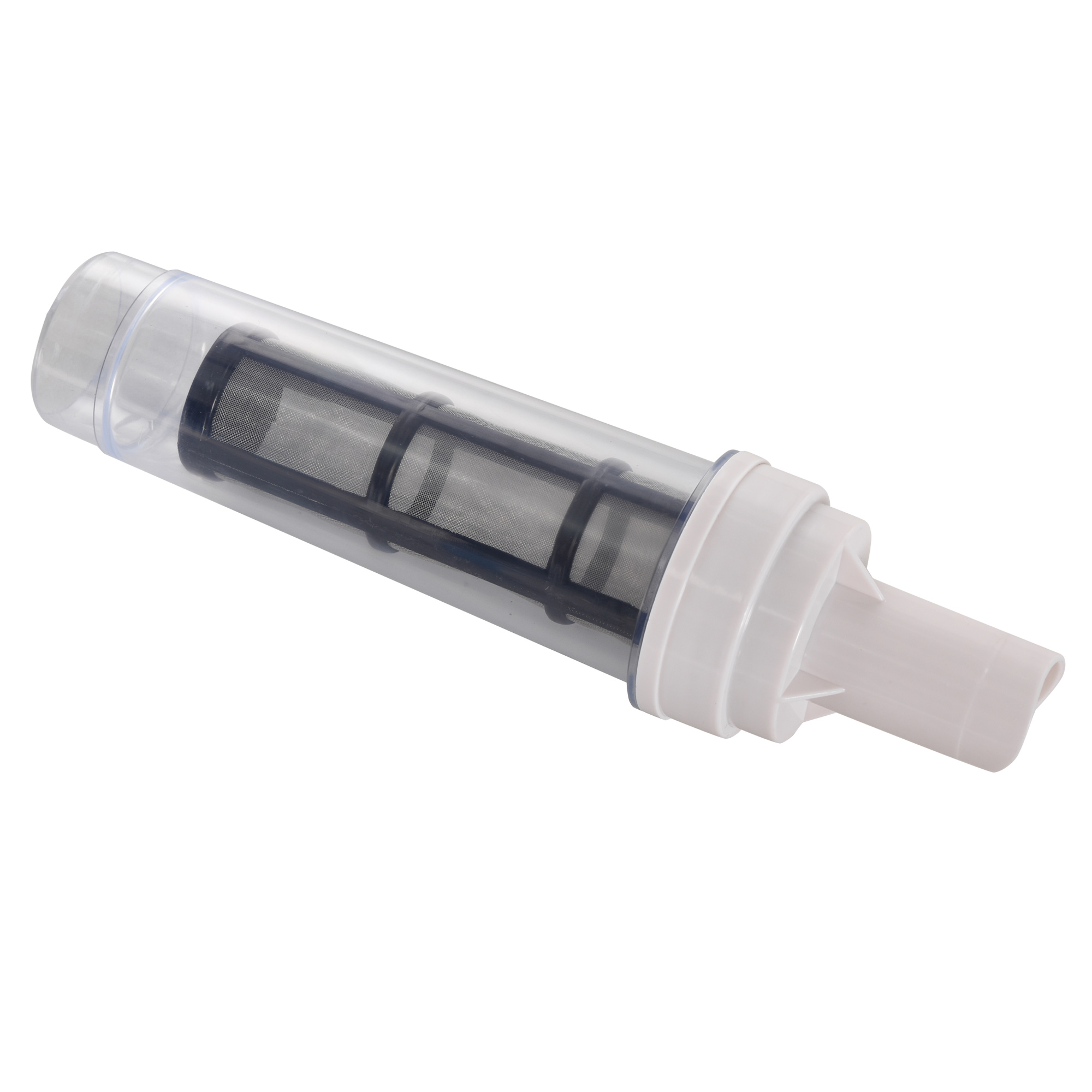 Poolsauger, kabellos, 80 Min. Betrieb, geringes Gewicht: 800g, 19L Wasser/Minute, Aluminium, ?6 x 106-162 cm