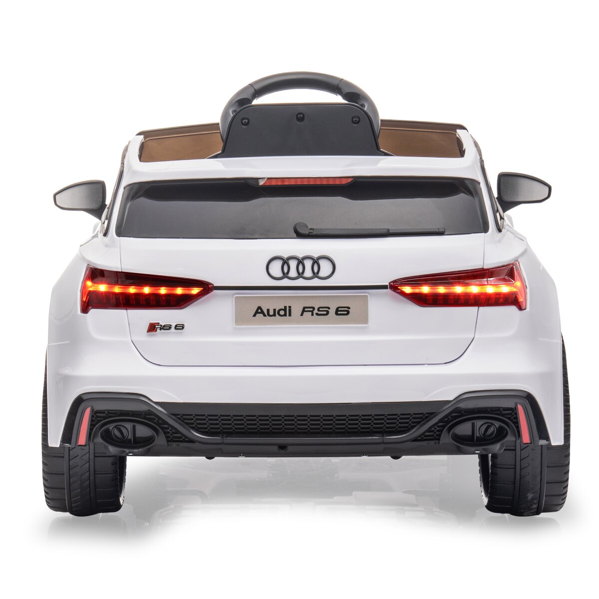 Kinderfahrzeug Audi RS 6 weiß