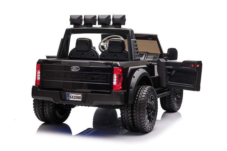 Kinderfahrzeug Ford Super Duty - schwarz
