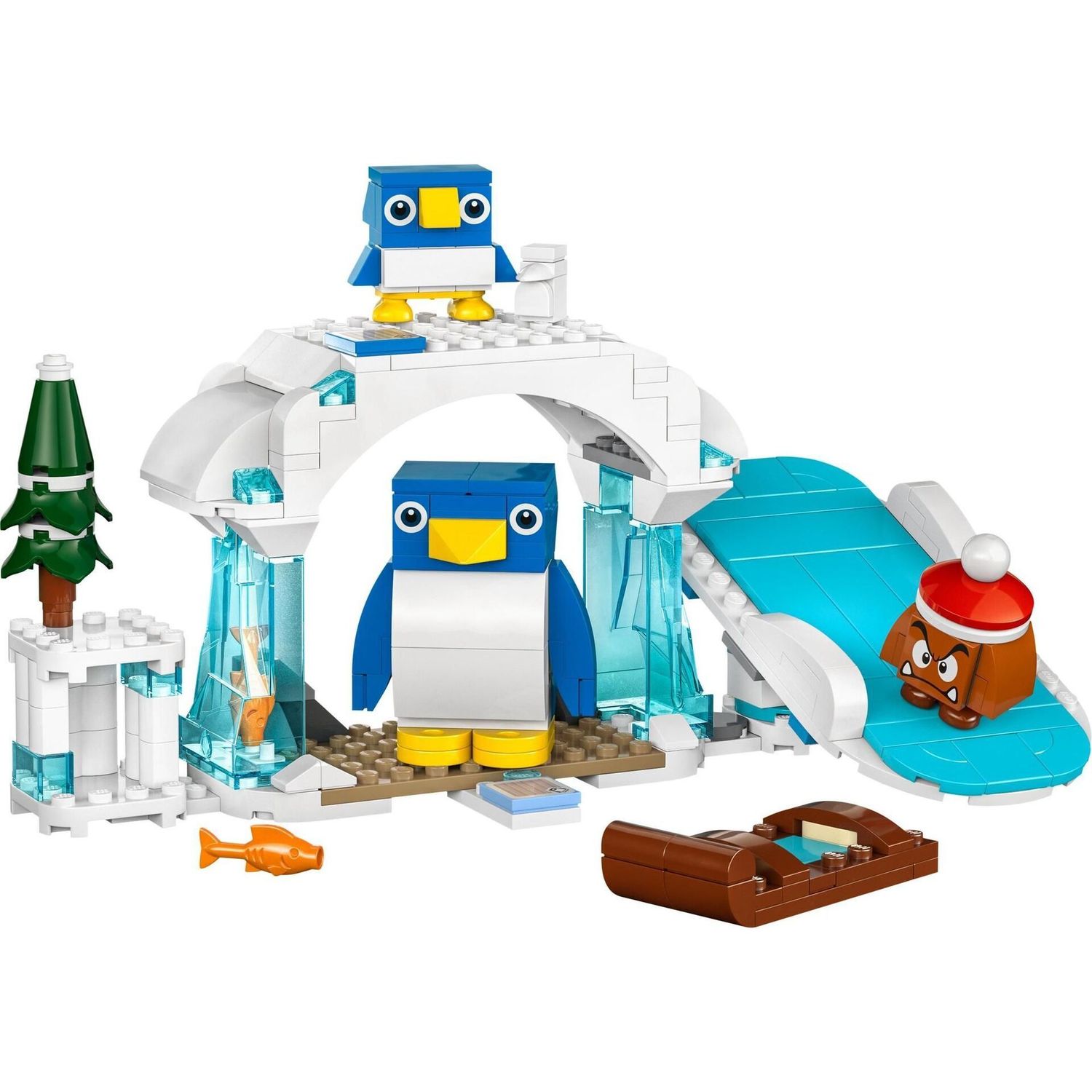 LEGO® 71430 - Super Mario Schneeabenteuer mit Familie Pinguin - Erweiterungsset (228 Teile)