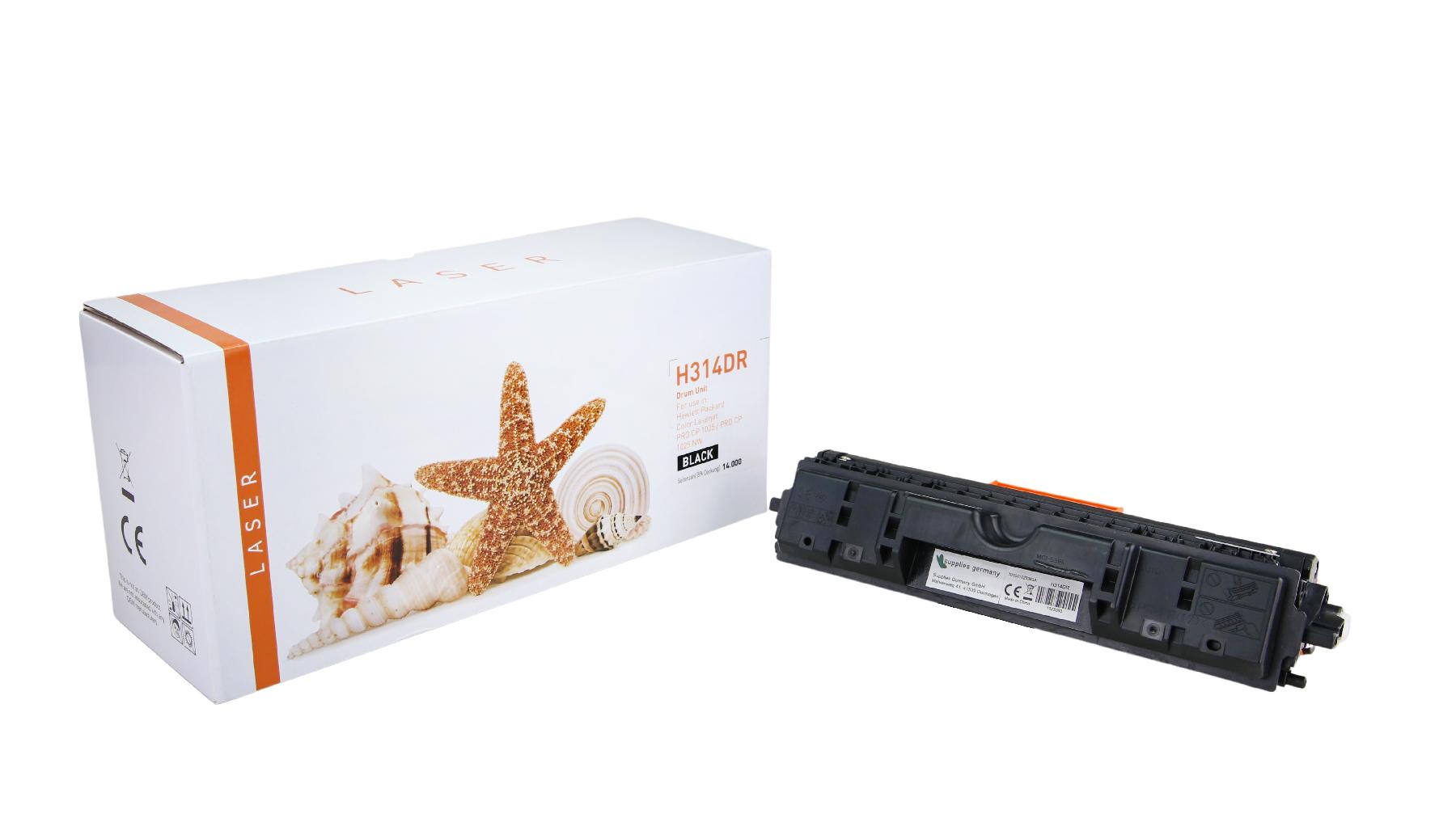 CE314DR alternativ Trommel für HP  / CE314A / 126A / 14.000 Seiten