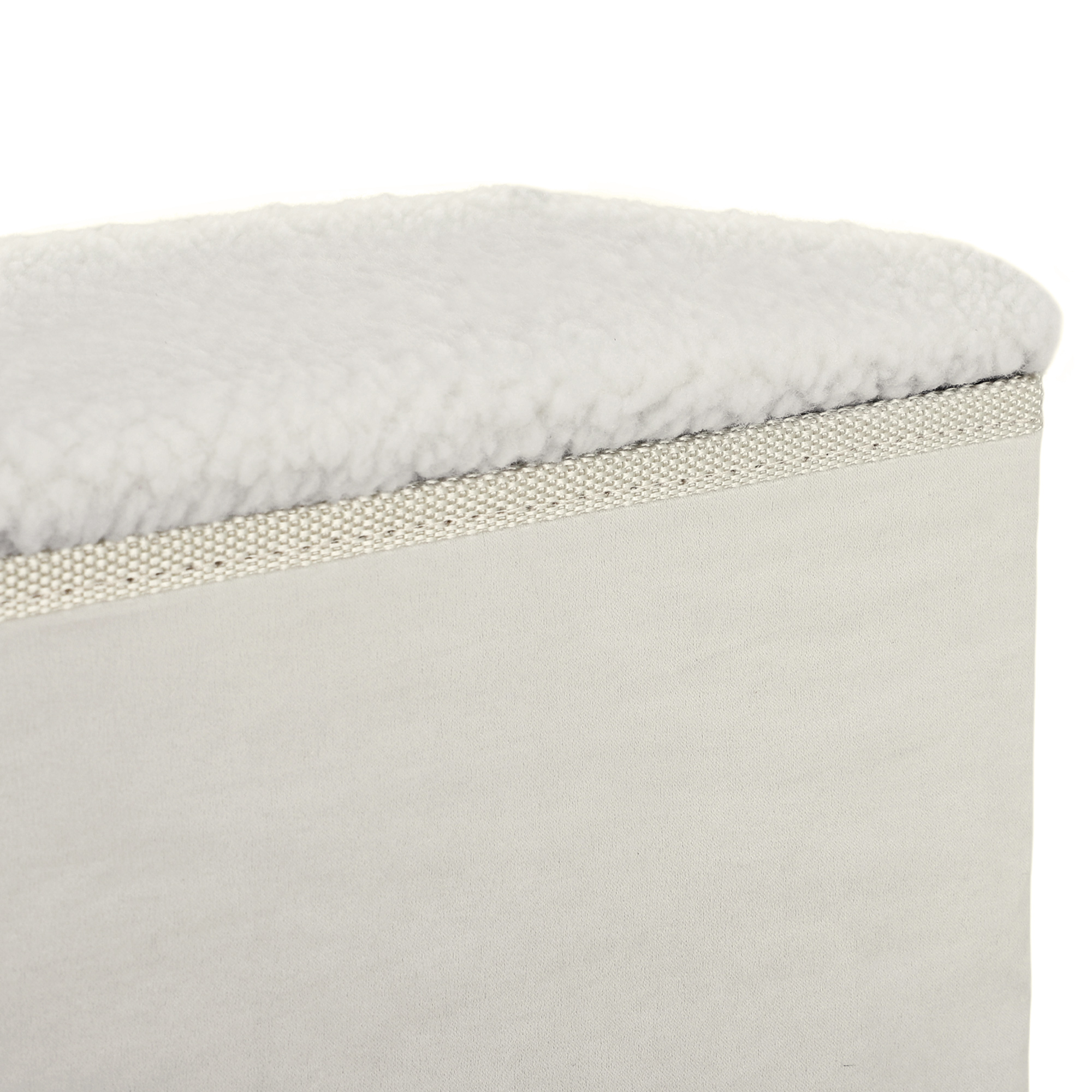 Hundetreppe 3 Stufen 48 cm Hoch Haustiertreppe für kleine und alte Tiere klappbar Katzentreppe Hunderampe Einstiegshilfe für Bett, Sofa, Couch und Auto Weiß