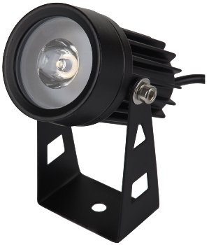 Gartenstrahler Set mit 4 Spots, Netzteil, Erdspieß, 3000k, IP44