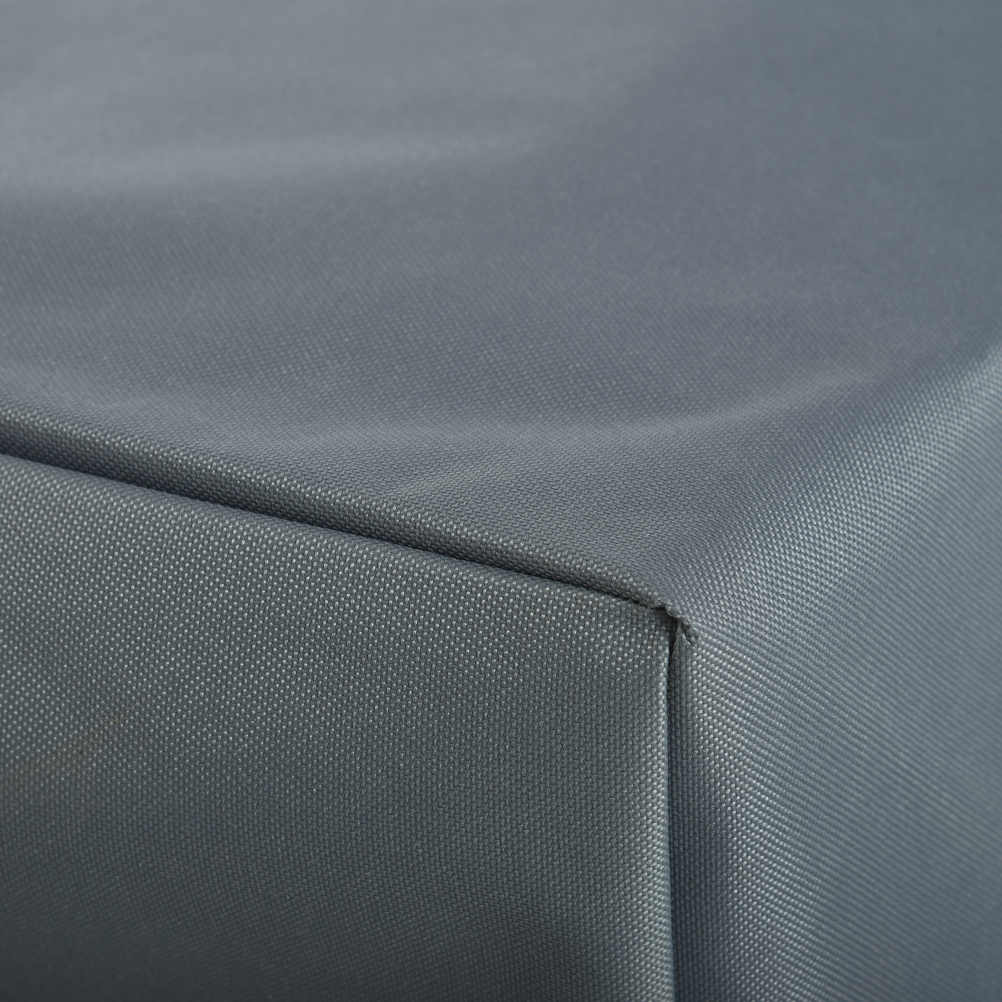 Schutzhülle für Gartenmöbel Winterfest Wasserdicht Abdeckung Anti-UV 600D Oxford Gewebe 190,5 x 72 x 76cm Hellgrau