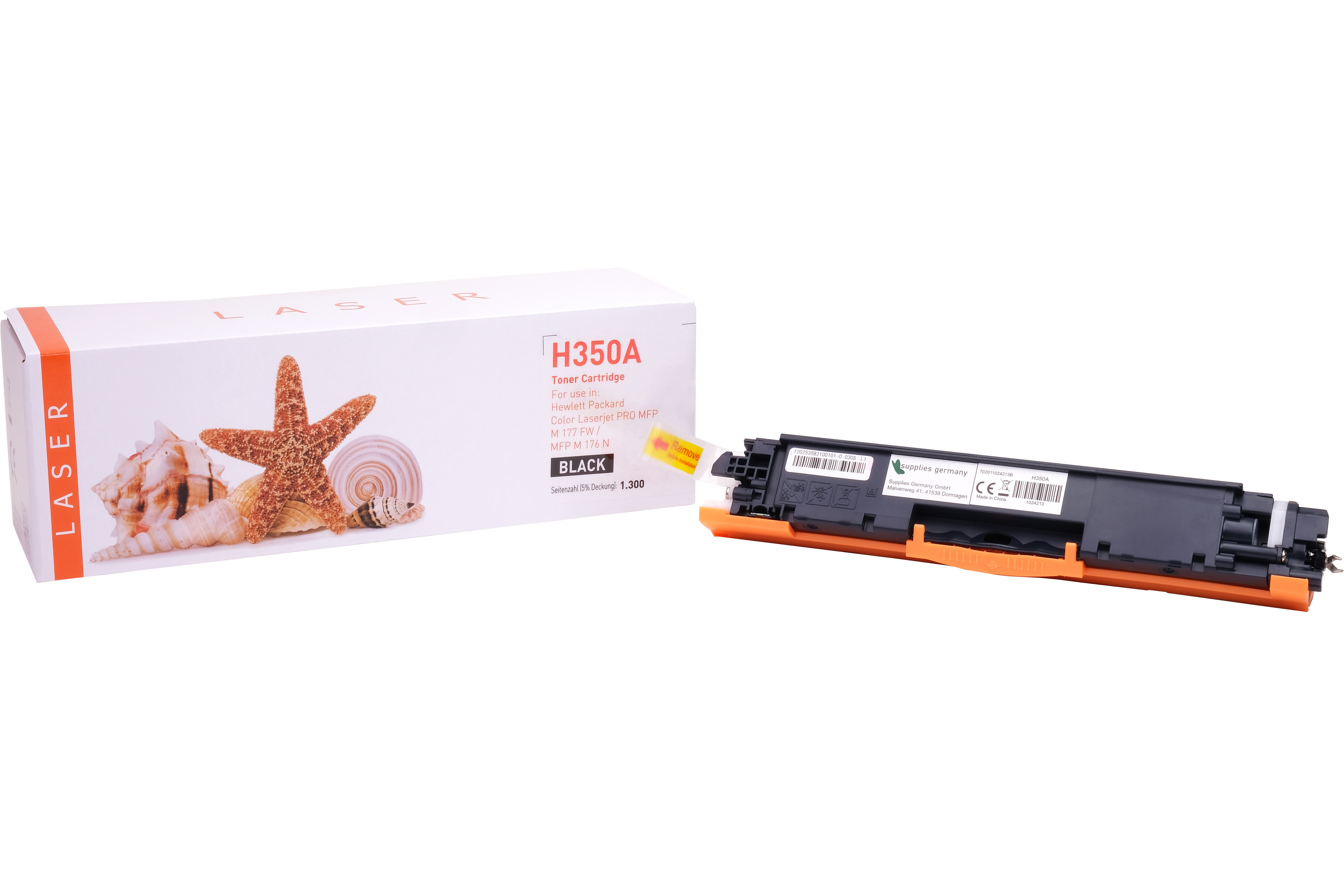 CF350A alternativ Toner schwarz für HP / CF350A / 130A / 1.300 Seiten