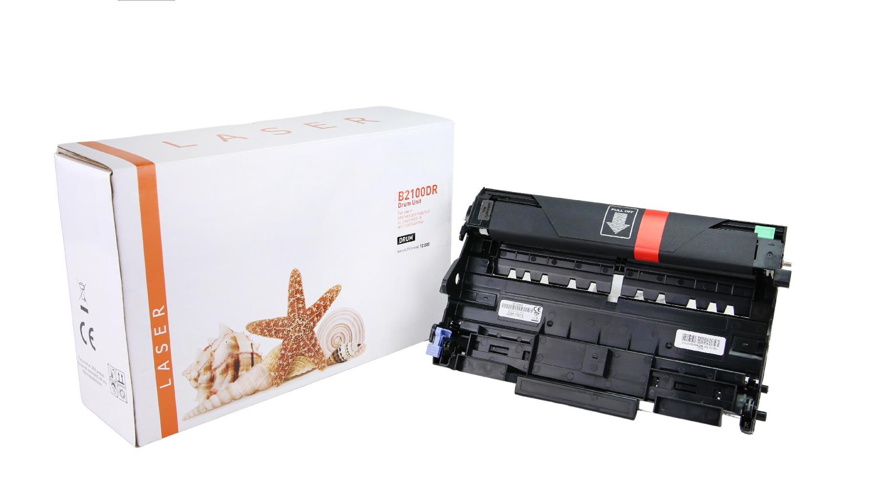 DR2100 alternativ Trommel schwarz für Brother / DR2100 / 12.000 Seiten