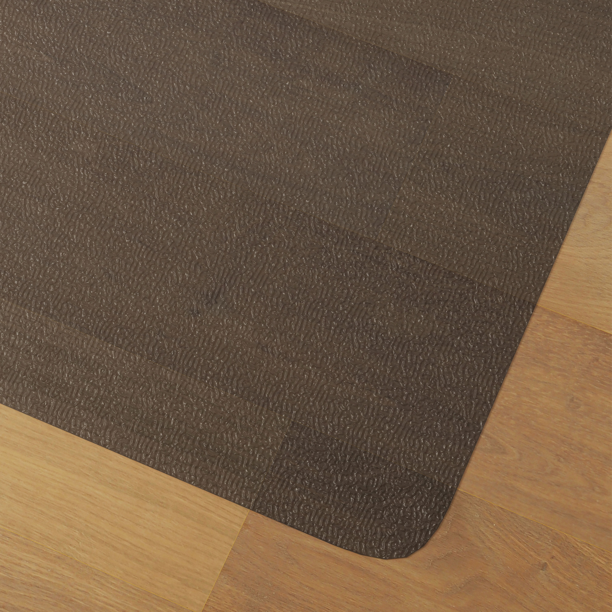 Bodenschutzmatte, rutschfest, 1,5mm dick, 90x120cm, Transparent