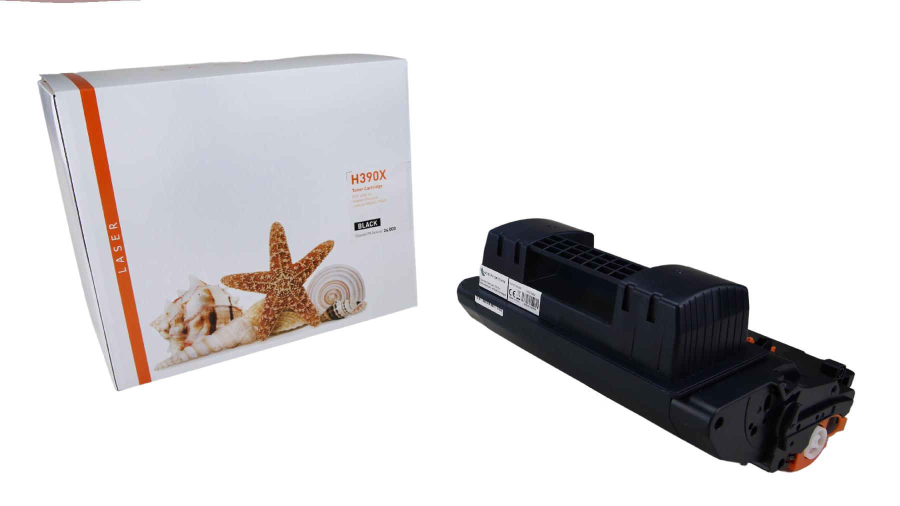 CE390X alternativ Toner schwarz für HP  / CE390X / 90X / 24.000 Seiten