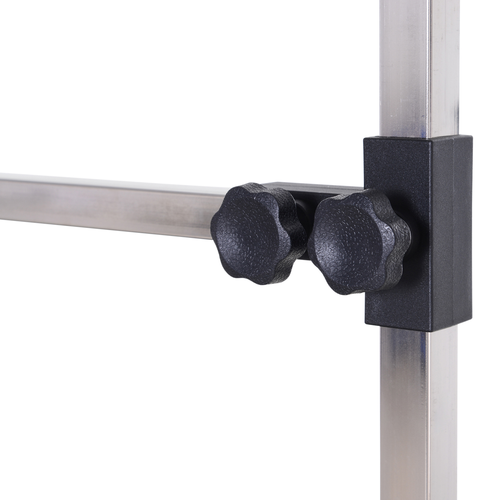 Hundepflegetisch Höhenverstellbar Tierpflegetisch Klappbar Hunde Pflegetisch Hundefriseur Tisch Schertisch Trimmtisch mit Unterkorb für Hunde Katzen bis zu 100 kg Schwarz