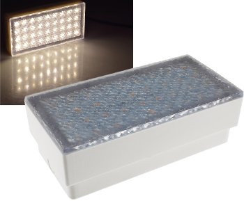 LED Pflasterstein "BRIKX 20" warmweiß, 20x10x7cm, 3W, 220lm, IP67, 230V LED Pflasterstein "BRIKX 20" warmweiß, 20x10x7cm, 3W, 220lm, IP67, 230V