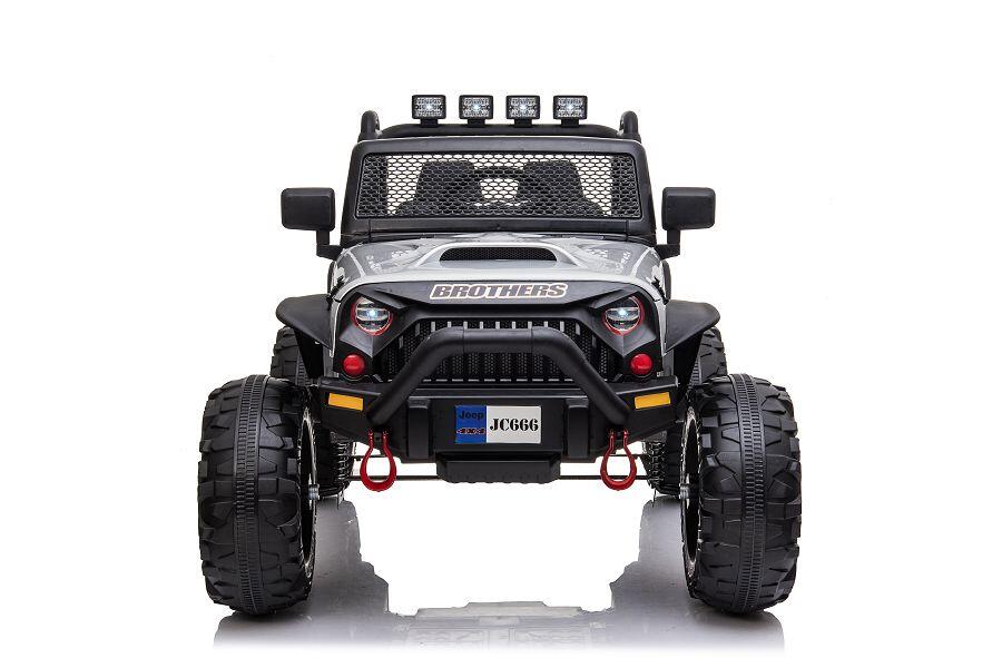 Kinderfahrzeug Offroad silver - lackiert