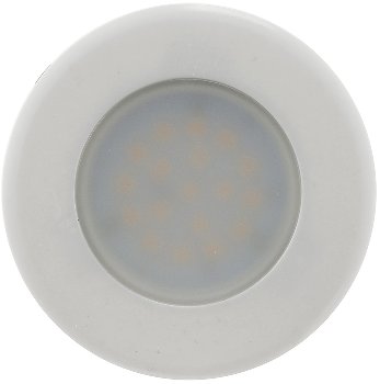 LED-Einbauleuchte "EBL-HV65w", weiß, 2 Watt, 230V, 4200K, 237Lm, neutralweiß