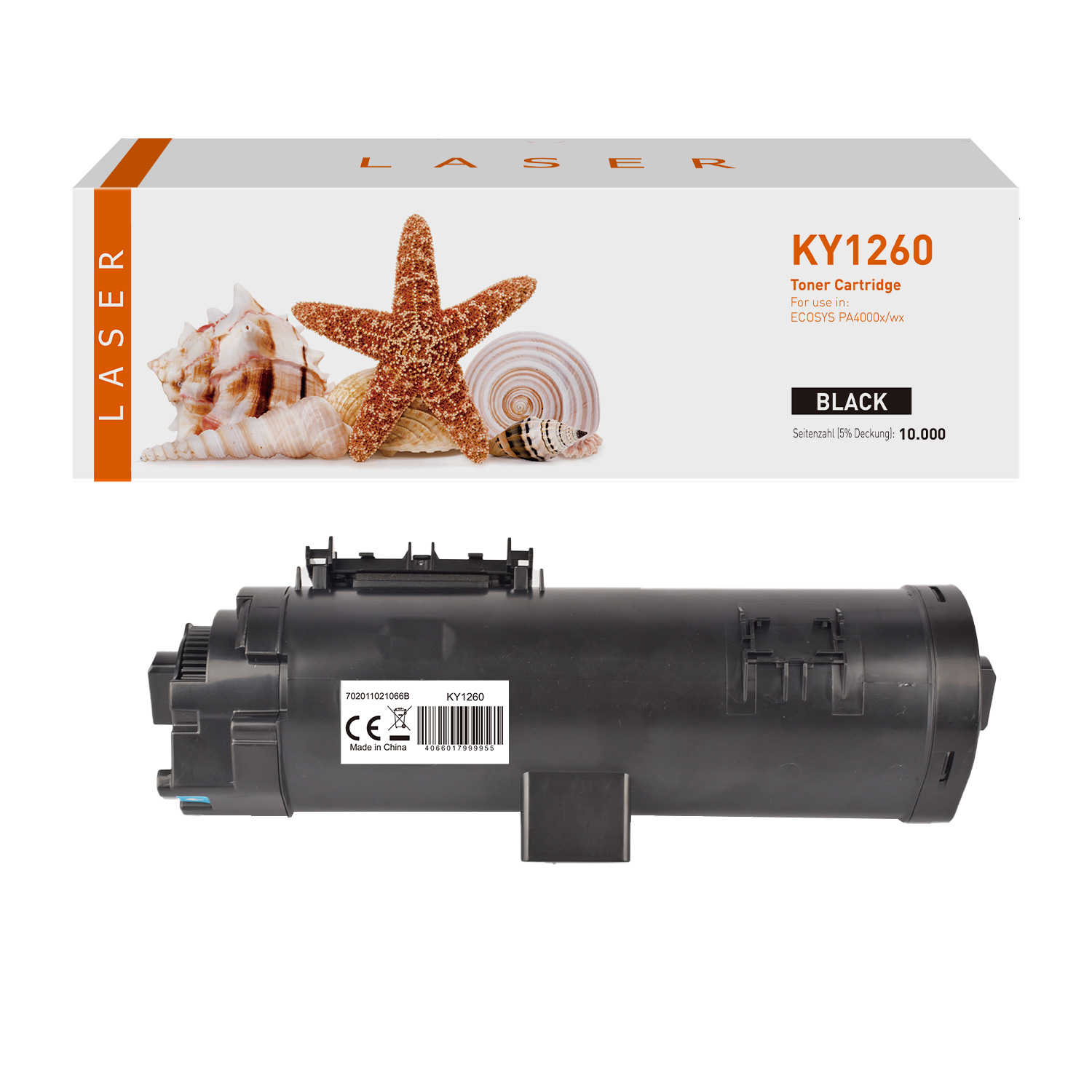 TK1260 alternativ Toner schwarz für Kyocera  / TK1260 / 10.000 Seiten