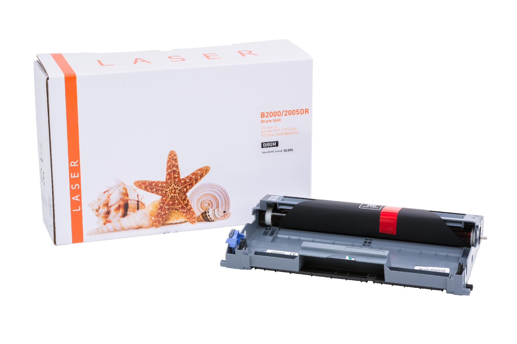DR2000/2005 alternativ Trommel für Brother / DR2000/DR2005 / 12.000 Seiten