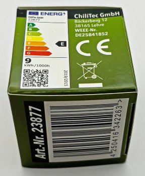 LED Strahler GU10 "W90", 4107k, 906lm, 230V/9W, 100°, neutralweiß