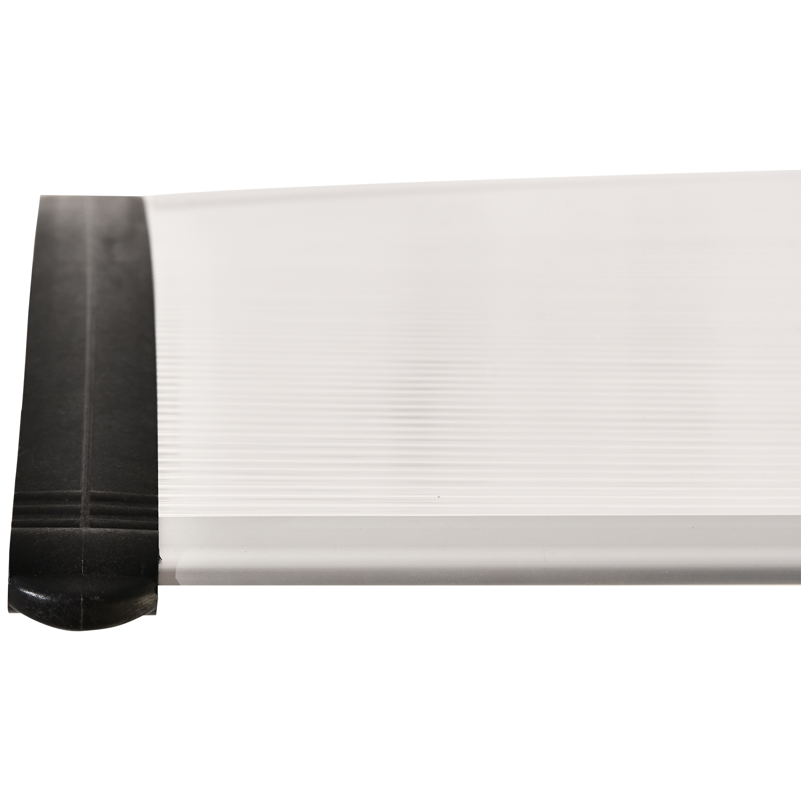 Vordach Haustürvordach 75 x 100 cm Pultvordach Überdachung Polycarbonat Weiß