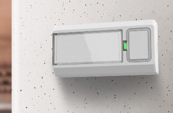 Funk-Klingeltaster "Pilota Porta" IP55, mit Namensfeld, Batteriebetrieb