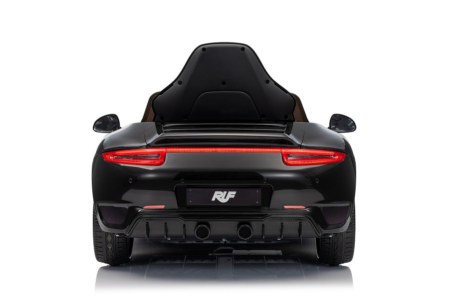 Kinderfahrzeug Porsche 911 RUF - schwarz