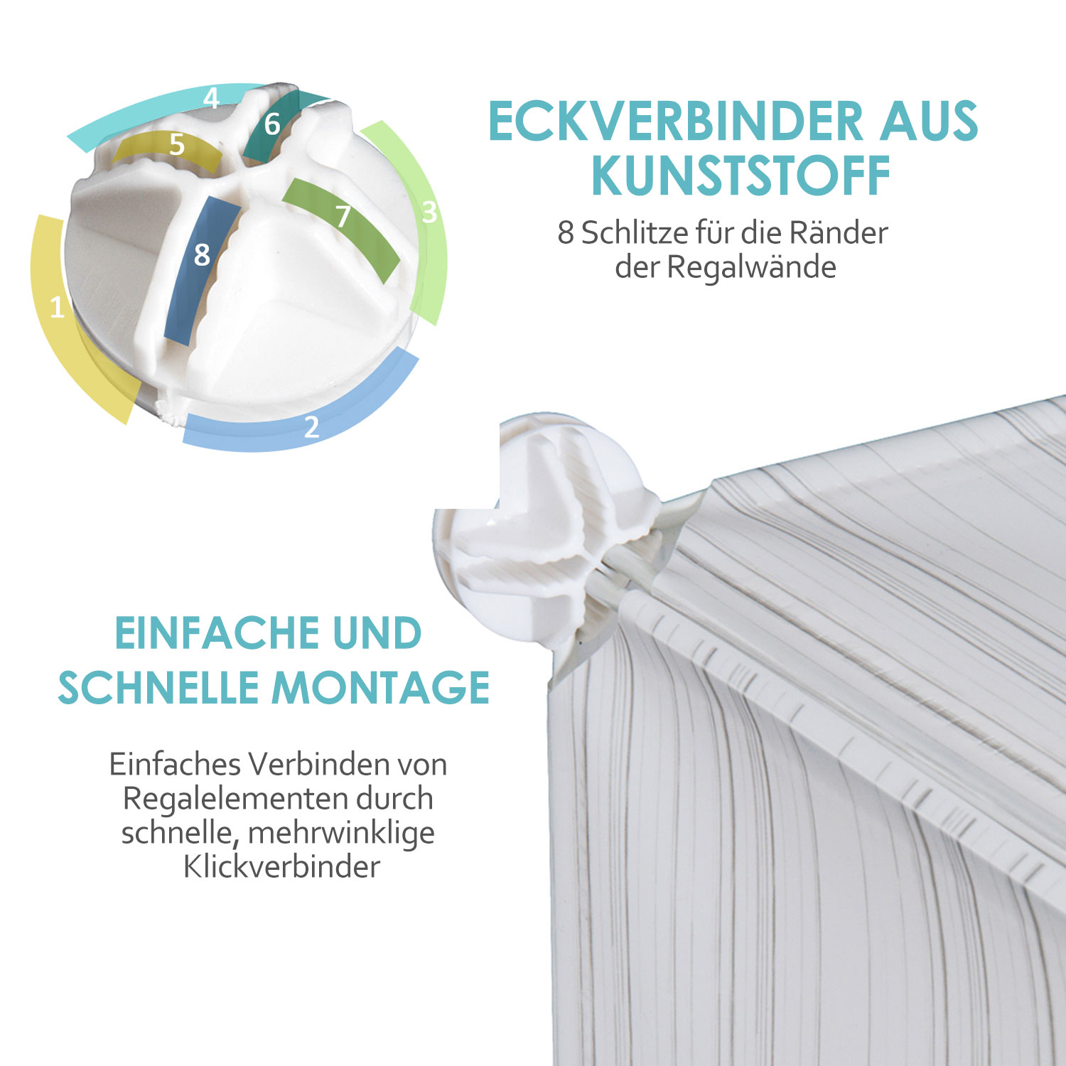 Schuhschrank, Regal mit Aufbewahrungsboxen, Kleiderschrank, Kunststoff, Stahl, Weiß, 75 x 37 x 73 cm