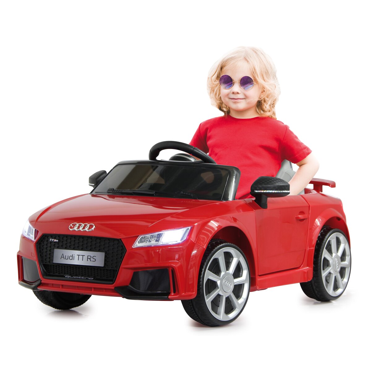 Kinderfahrzeug Audi TT RS rot